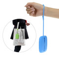 Rectangle Silicone Card Bag Key Chain for Shopping